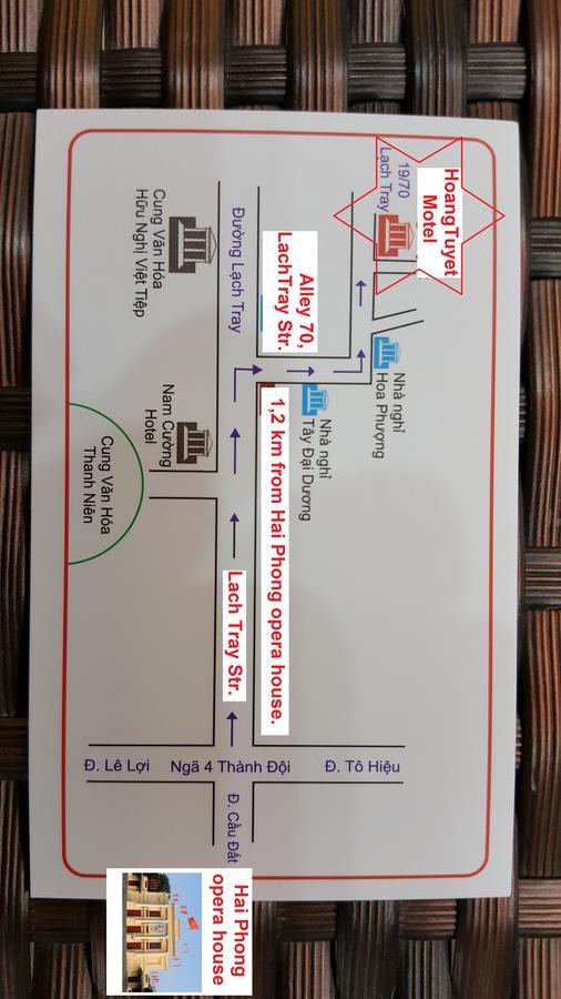 هاي فونج Hoang Tuyet Guesthouse المظهر الخارجي الصورة